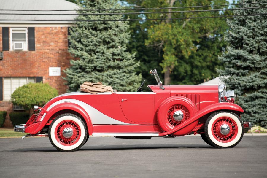  Hupmobile B-316 Boattail Roadster by Raulang 1933 года  (фото 4 из 11)